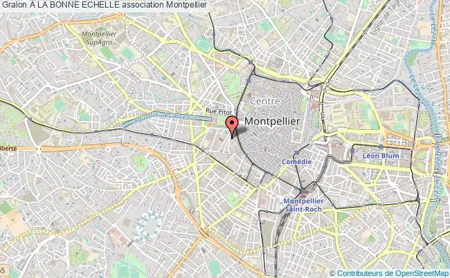 plan association À La Bonne Echelle Montpellier