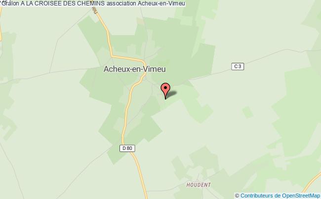 plan association A La Croisee Des Chemins Acheux-en-Vimeu