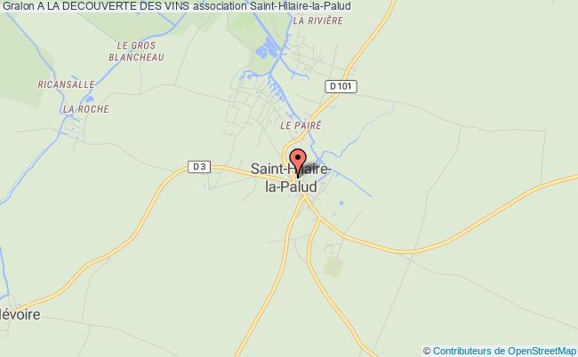 plan association A La Decouverte Des Vins Saint-Hilaire-la-Palud