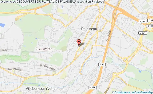 plan association A La Decouverte Du Plateau De Palaiseau Palaiseau