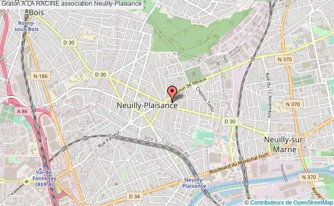 plan association A La Racine Neuilly-Plaisance