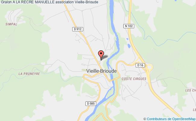 plan association A La Recre Manuelle Vieille-Brioude