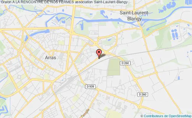 plan association A La Rencontre De Nos Fermes Saint-Laurent-Blangy