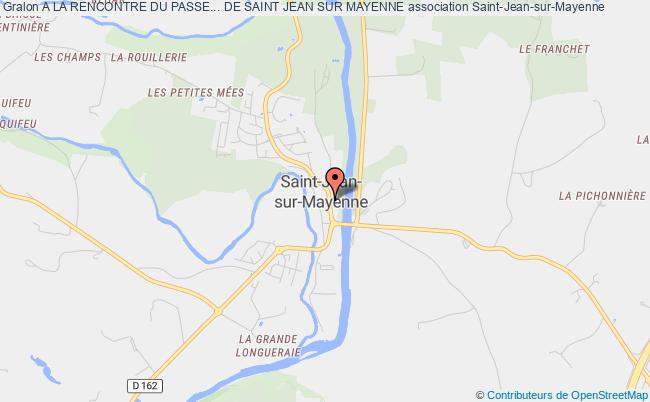 plan association A La Rencontre Du Passe... De Saint Jean Sur Mayenne Saint-Jean-sur-Mayenne