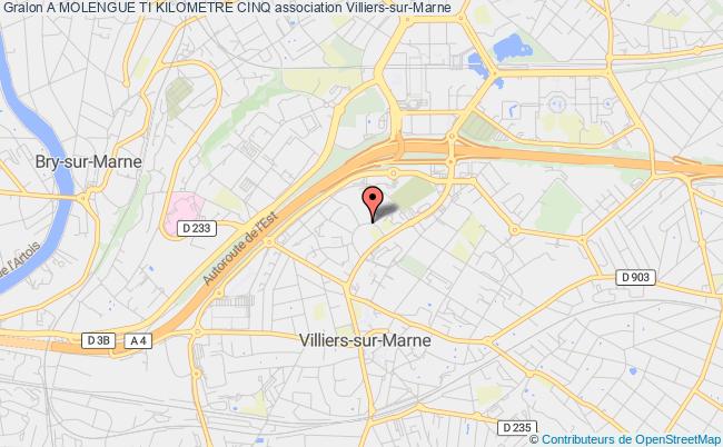 plan association A Molengue Ti Kilometre Cinq Villiers-sur-Marne