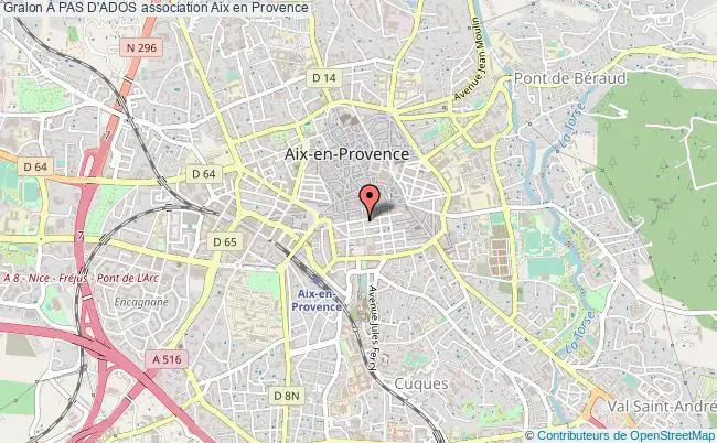 plan association A Pas D'ados Aix-en-Provence