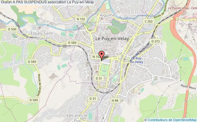 plan association A Pas Suspendus Le Puy-en-Velay
