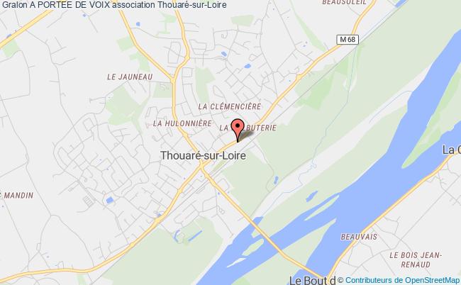plan association A Portee De Voix Thouaré-sur-Loire