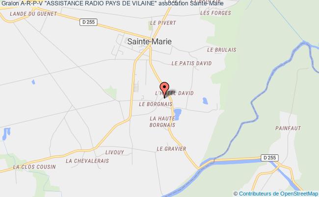 plan association A-r-p-v "assistance Radio Pays De Vilaine" Sainte-Marie