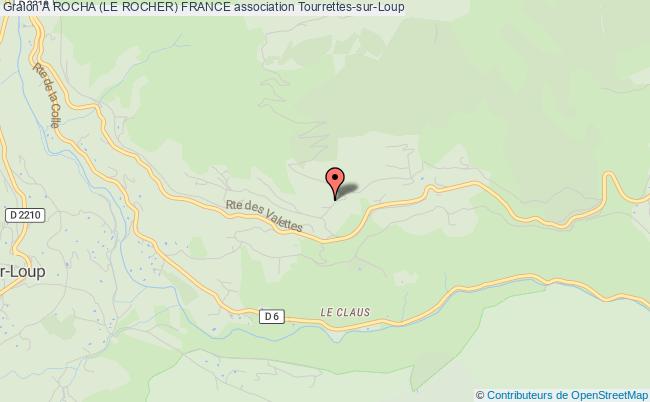 plan association A Rocha (le Rocher) France Tourrettes-sur-Loup