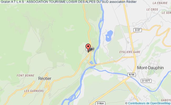 plan association A T L A S : Association Tourisme Loisir Des Alpes Du Sud Réotier