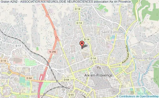 plan association A2n2 - Association Aix Neurologie Neurosciences Aix-en-Provence