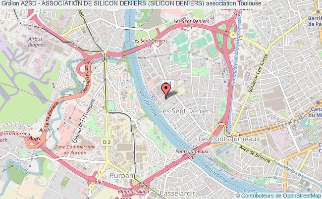 plan association A2sd - Association De Silicon Deniers (silicon Deniers) Toulouse