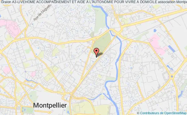 plan association A3-livehome Accompagnement Et Aide À L'autonomie Pour Vivre À Domicile Montpellier