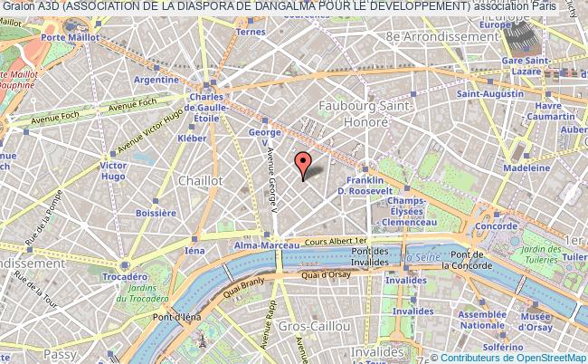 plan association A3d (association De La Diaspora De Dangalma Pour Le Developpement) Paris