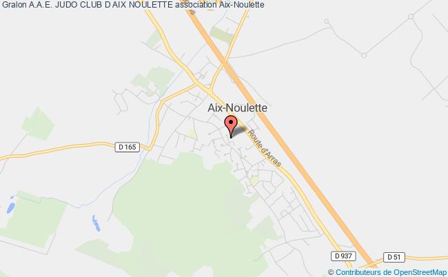 plan association A.a.e. Judo Club D Aix Noulette Aix-Noulette