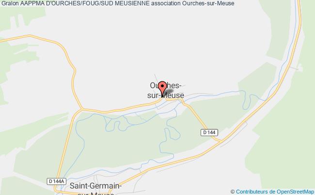 plan association Aappma D'ourches/foug/sud Meusienne Ourches-sur-Meuse
