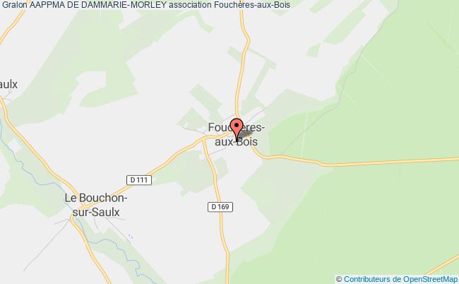 plan association Aappma De Dammarie-morley Fouchères-aux-Bois