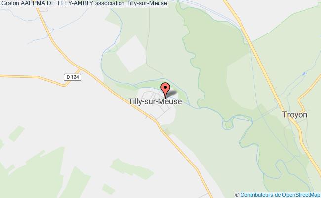 plan association Aappma De Tilly-ambly Tilly-sur-Meuse