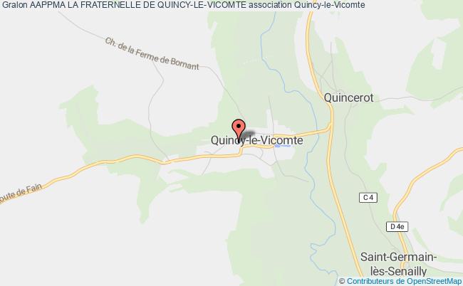 plan association Aappma La Fraternelle De Quincy-le-vicomte Quincy-le-Vicomte