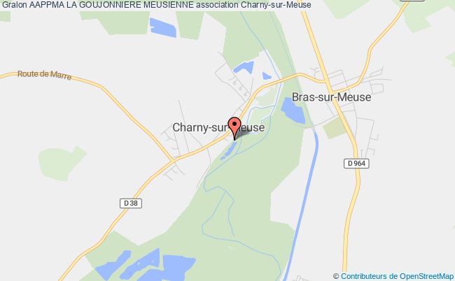 plan association Aappma La Goujonniere Meusienne Charny-sur-Meuse