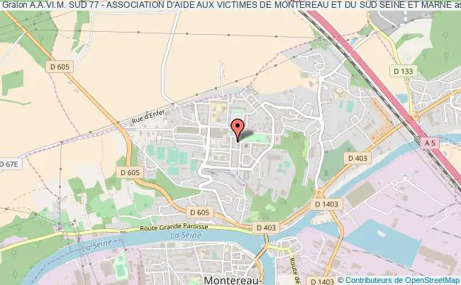 plan association A.a.vi.m. Sud 77 - Association D'aide Aux Victimes De Montereau Et Du Sud Seine Et Marne Montereau-Fault-Yonne