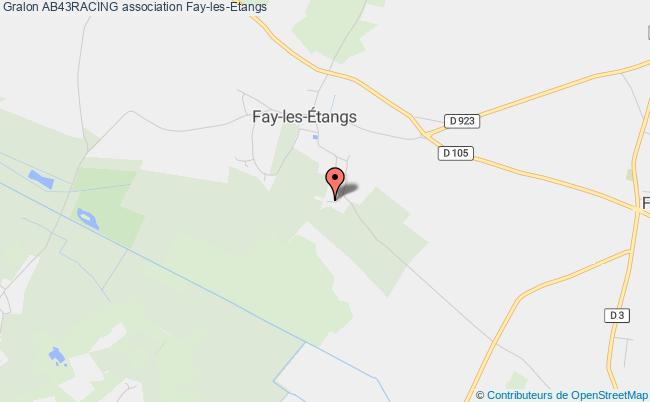 plan association Ab43racing Fay-les-Étangs