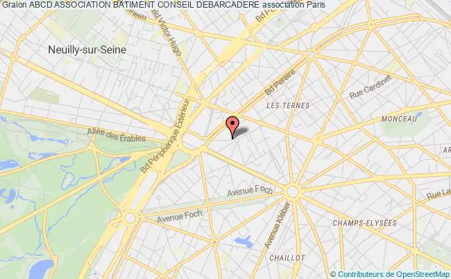 plan association Abcd Association Batiment Conseil Debarcadere Paris