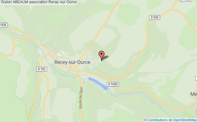 plan association Abeaum Recey-sur-Ource