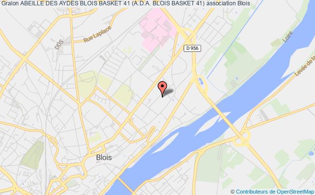 plan association Abeille Des Aydes Blois Basket 41 (a.d.a. Blois Basket 41) Blois