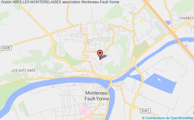 plan association Abeilles Monterelaises Montereau-Fault-Yonne