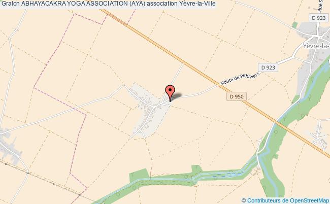 plan association Abhayacakra Yoga Association (aya) Yèvre-la-Ville