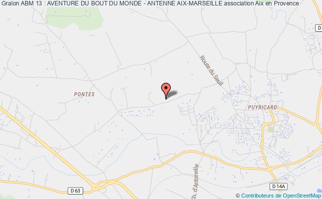 plan association Abm 13 : Aventure Du Bout Du Monde - Antenne Aix-marseille Aix-en-Provence