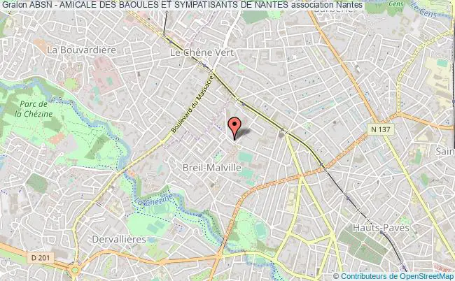 plan association Absn - Amicale Des Baoules Et Sympatisants De Nantes Nantes