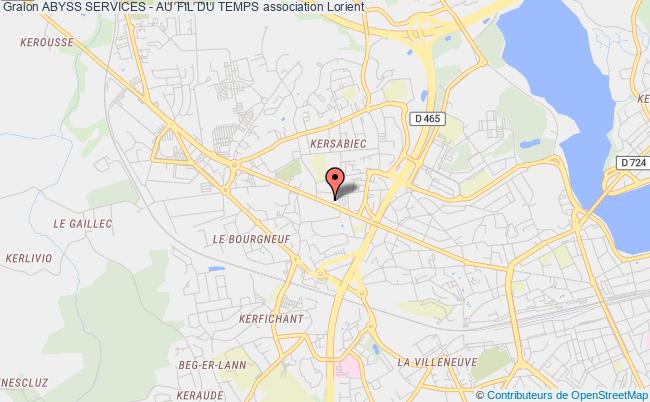 plan association Abyss Services - Au Fil Du Temps Lorient