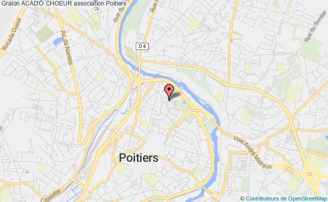 plan association Acad'Ô Choeur Poitiers