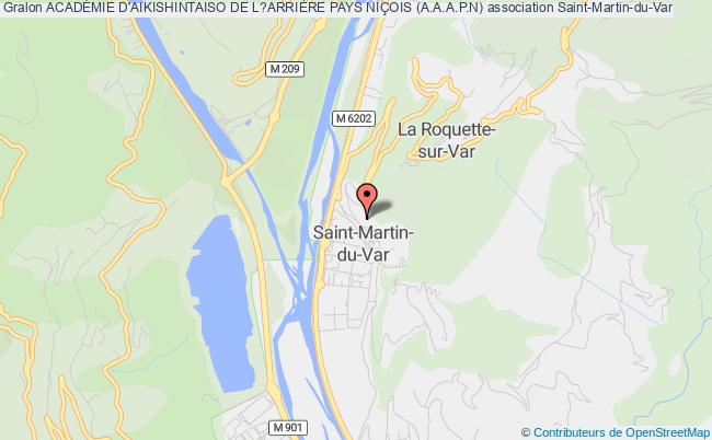 plan association AcadÉmie D'aikishintaiso De L?arriÈre Pays NiÇois (a.a.a.p.n) Saint-Martin-du-Var
