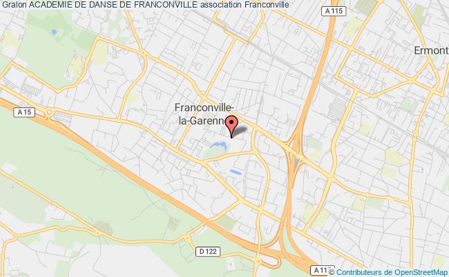 plan association Academie De Danse De Franconville Franconville