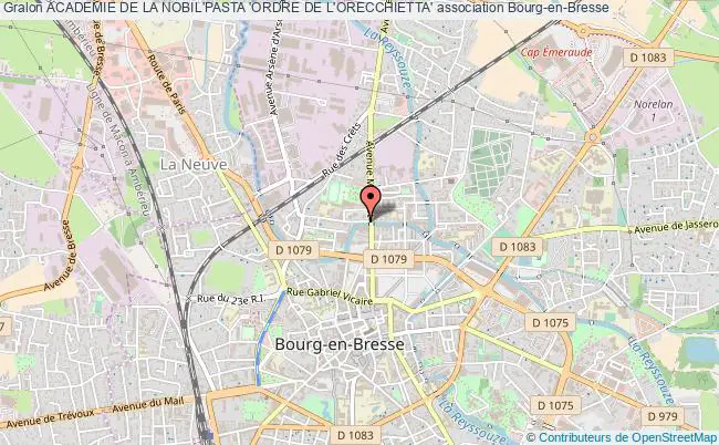 plan association Academie De La Nobil'pasta 'ordre De L'orecchietta' Bourg-en-Bresse