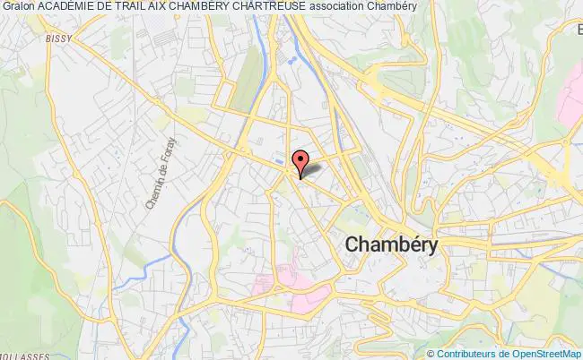 plan association AcadÉmie De Trail Aix ChambÉry Chartreuse Chambéry