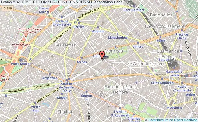 plan association Academie Diplomatique Internationale Paris