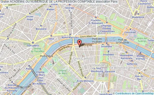 plan association Academie Du Numerique De La Profession Comptable Paris