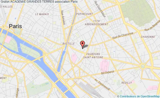 plan association Academie Grandes Terres Paris