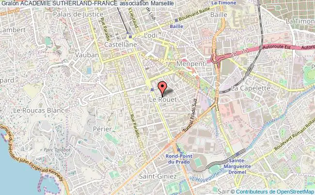 plan association Academie Sutherland-france Marseille