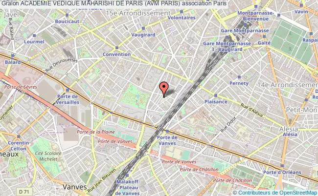 plan association Academie Vedique Maharishi De Paris (avm Paris) Paris