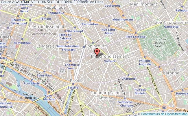 plan association Academie Veterinaire De France Paris