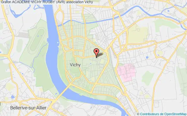 plan association Academie Vichy Rugby (avr) Vichy Cedex