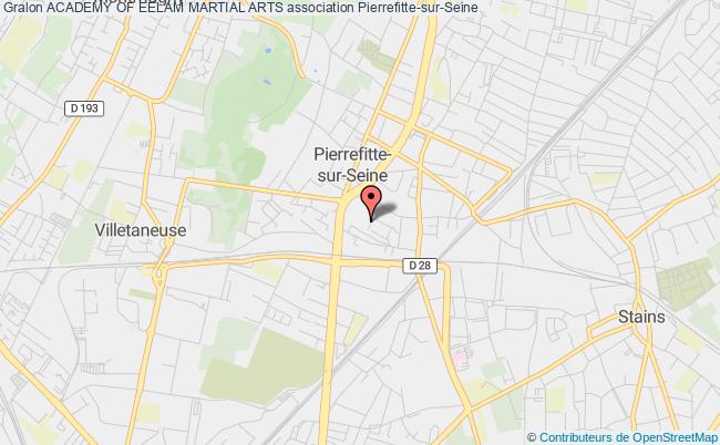 plan association Academy Of Eelam Martial Arts Pierrefitte-sur-Seine