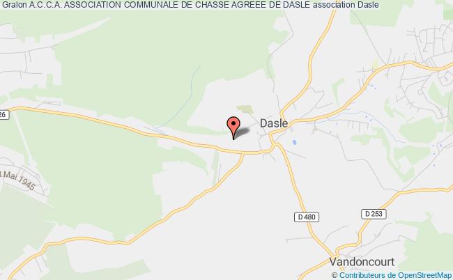 A.C.C.A. ASSOCIATION COMMUNALE DE CHASSE AGREEE DE DASLE