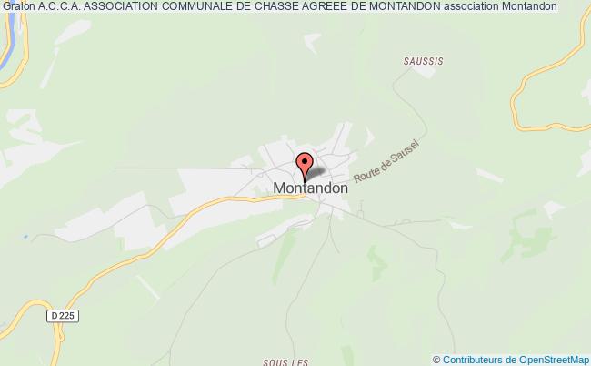 A.C.C.A. ASSOCIATION COMMUNALE DE CHASSE AGREEE DE MONTANDON